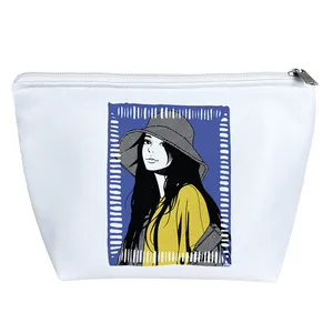 کیف لوازم آرایش دخترانه خندالو مدل دختر جوان کد 7407