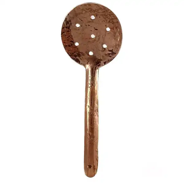 ست کفگیر و ملاقه مسی طرح پرستو کد ZH183