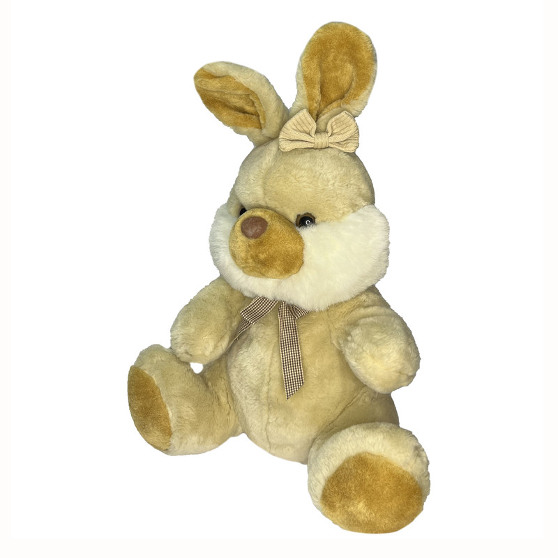 عروسک طرح خرگوش مدل Bow Rabbit کد SZ10/1023 ارتفاع 43 سانتی‌متر