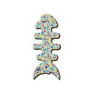 نشانگر کتاب لوکسینو مدل  Fish bone کد Bookland_2