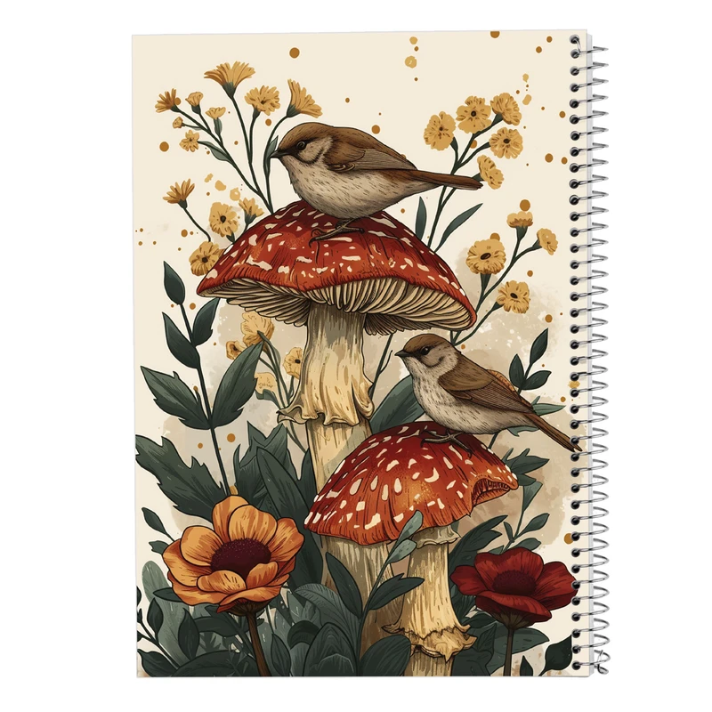 دفتر مشق 100 برگ مدوپد مدل گل کد DF13957