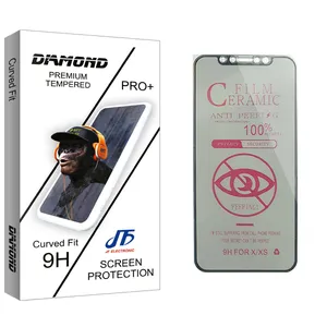 JF Diamond glass Screen Protector For Apple اپل iPhone XS