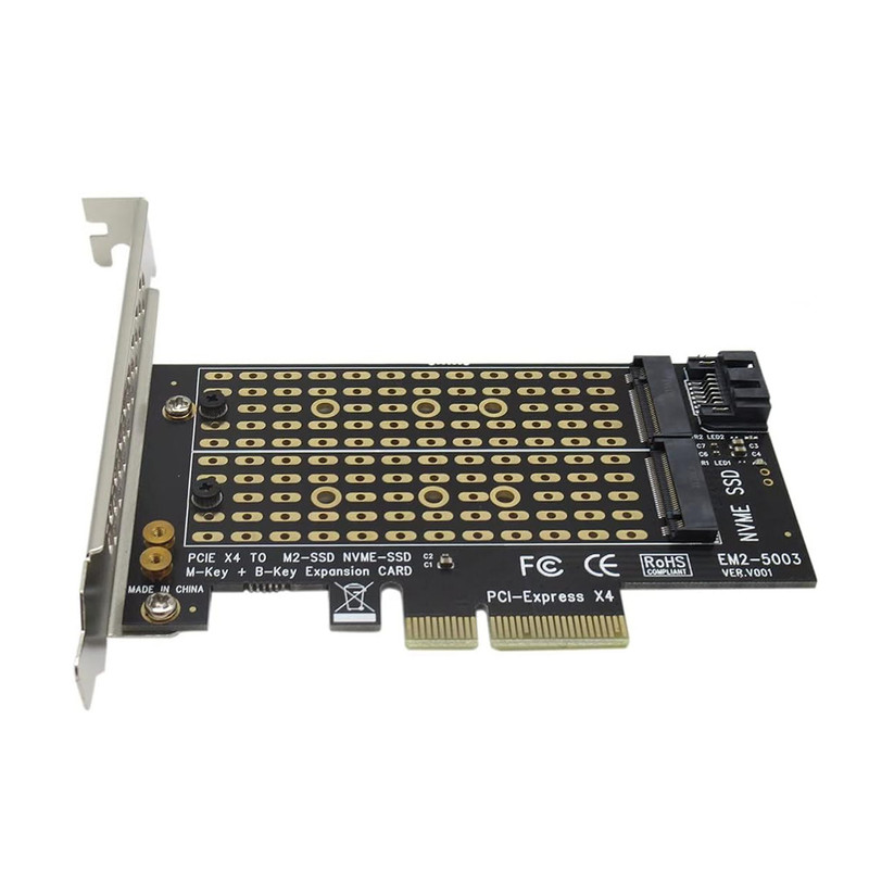 کارت توسعه PCI-E افزایش M.2 NVME مدل EM2-5003