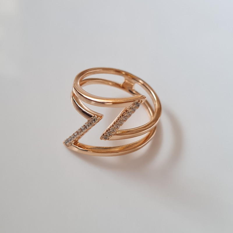 انگشتر زنانه ژوپینگ مدل Z