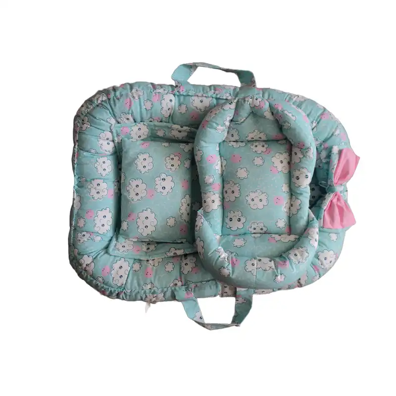 آغوشی طرح ابر مدل 14015 به همراه ساک حمل نوزاد