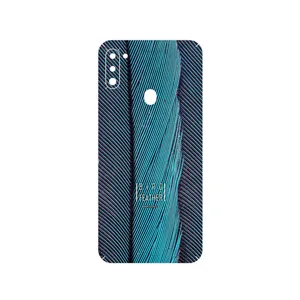 MAHOOT Turquoise feathers Cover Sticker for Samsung Galaxy A11