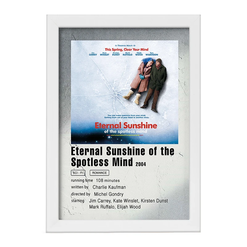 تابلو خندالو مدل درخشش ابدی یک ذهن پاک کد F11326