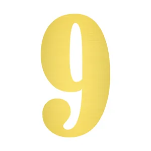 تابلو نشانگر مستر راد طرح پلاک واحد شماره 9 کد G 09