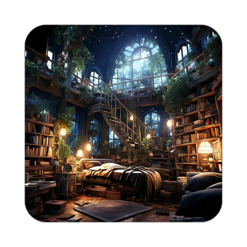 زیر لیوانی کاکتی طرح هری پاتر Harry Potter مدل mp44142