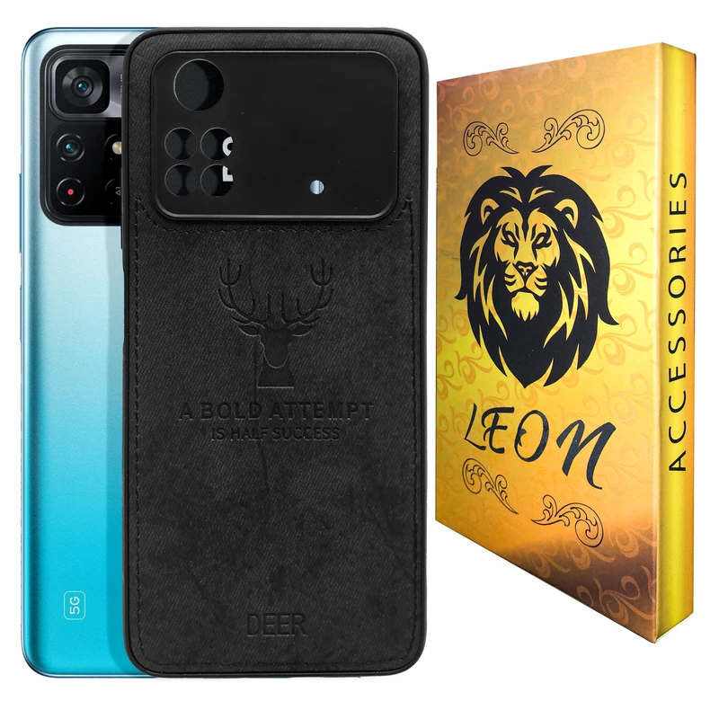 کاور لئون مدل Cervo Oro مناسب برای گوشی موبایل شیائومی Poco M4 / M4 Pro 4G