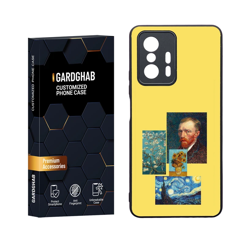 کاور گارد قاب مدل دورژله ای هنری مناسب برای گوشی موبایل شیائومی Mi 11T / 11T Pro