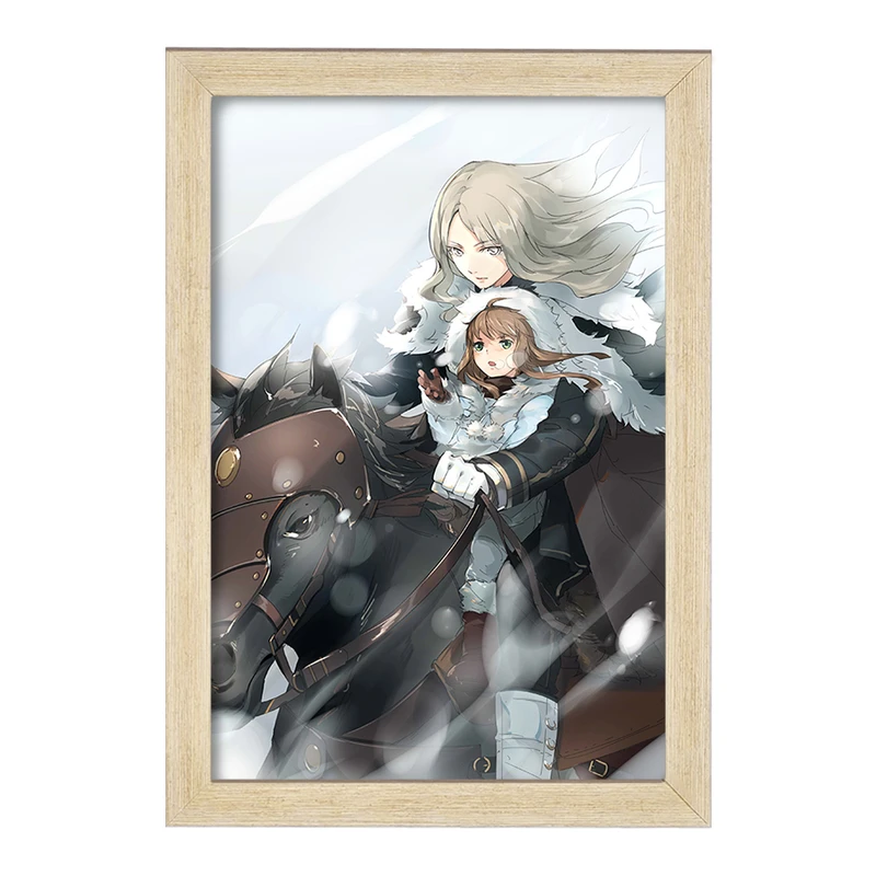 تابلو خندالو مدل کلر انیمه کلیمور کد 33501