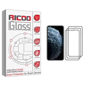 ricoo +HD Screen Protector For Apple iPhone 11 Pro Pack Of 3