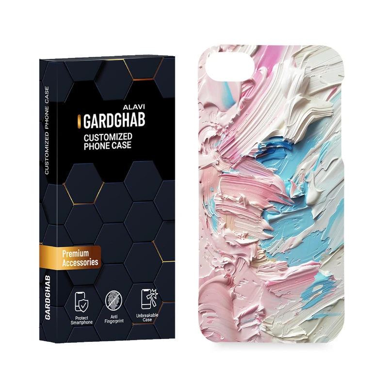 کاور گارد قاب علوی مدل هنری مناسب برای گوشی موبایل اپل iPhone 7 / iPhone 8 / iPhone SE 2020 / iPhone SE 2022