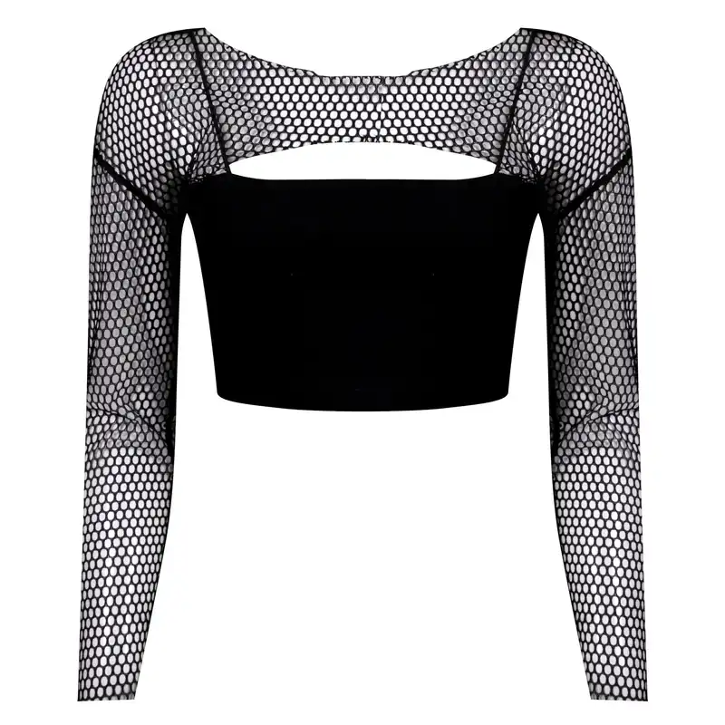 ست تاپ و رویه زنانه ماییلدا مدل 4652-5451 رنگ مشکی