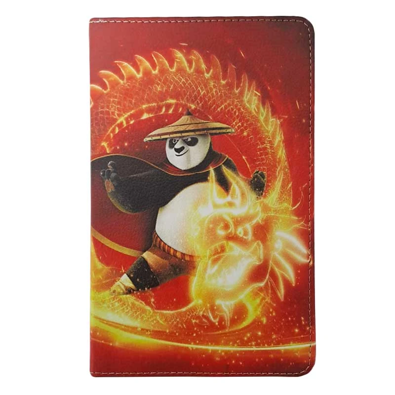 کیف کلاسوری مدل پاندای کونگ فو کار مناسب برای تبلت سامسونگ Galaxy Tab A9 X110-X115
