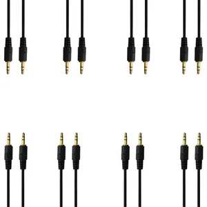 کابل AUX مدل 234 طول 1.5 متر بسته 8 عددی