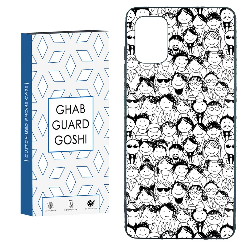 کاور قاب گارد گوشی طرح آدمک کد TPU-076 مناسب برای گوشی موبایل سامسونگ  GALAXY A71