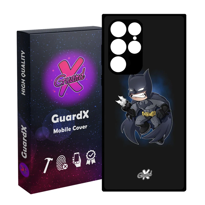 کاور گارد ایکس طرح Batman مدل Glass10049 مناسب برای گوشی موبایل سامسونگ Galaxy S23 Ultra