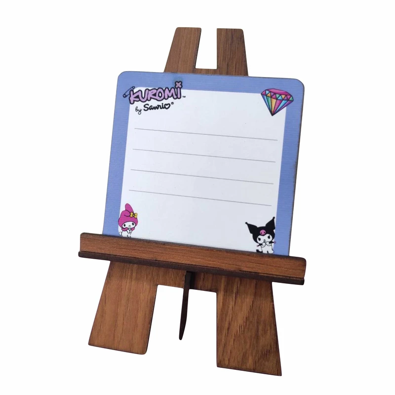 تخته وایت برد مدل کرومی و ملودی سایز 10×10 سانتی متر