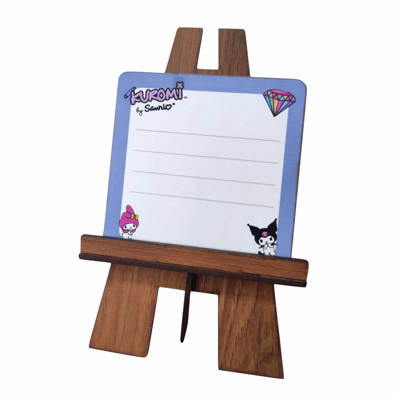 تخته وایت برد مدل کرومی و ملودی سایز 10×10 سانتی متر