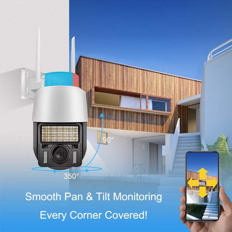 دوربین مداربسته تحت شبکه مدل V380 C166-HD 5MP