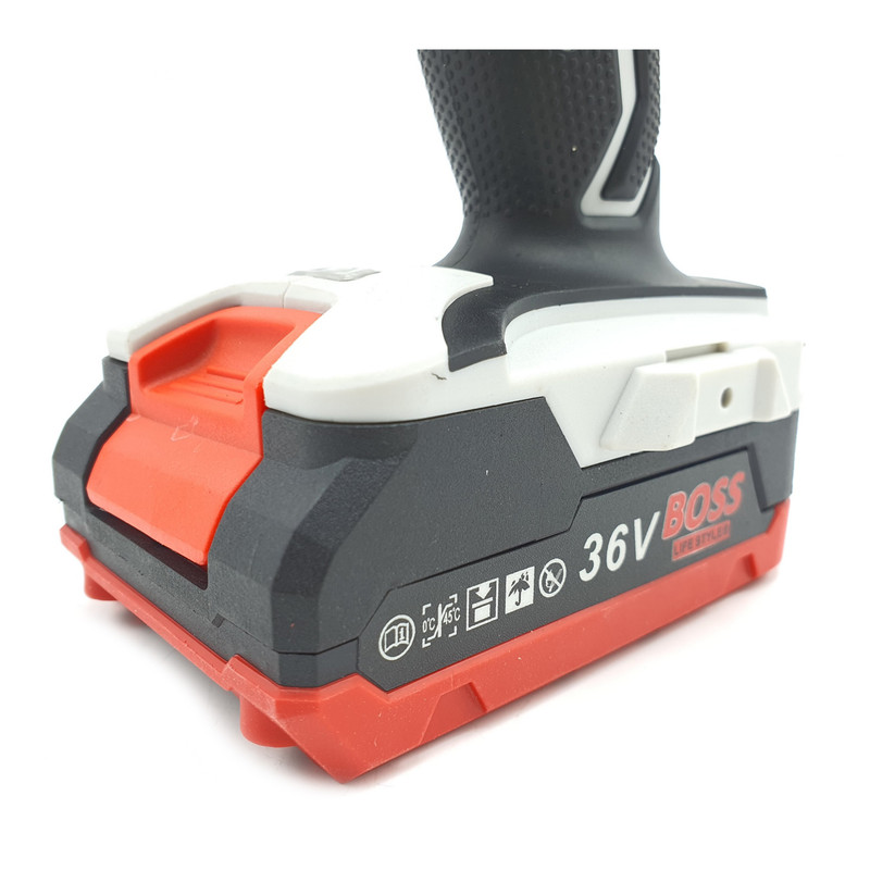 دریل شارژی چکشی باس مدل 36V-NEW مجموعه 31 عددی