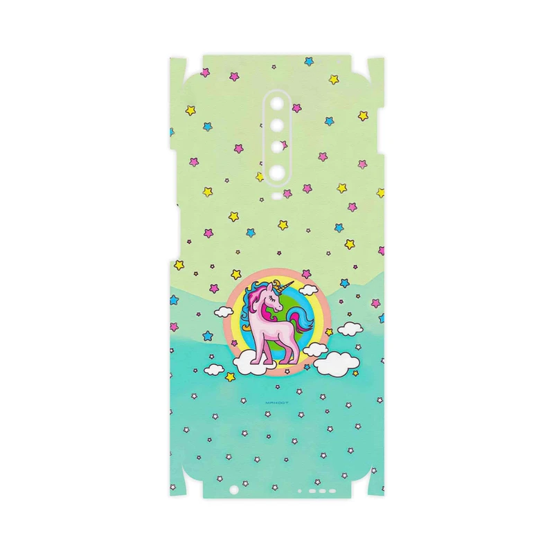 برچسب پوششی ماهوت مدل Rainbow unicorn adventure-FullSkin مناسب برای گوشی موبایل شیائومی Redmi K30