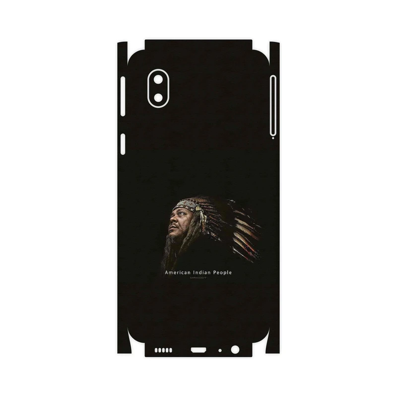 برچسب پوششی ماهوت مدل Portrait of an Indian Man-FullSkin مناسب برای گوشی موبایل سامسونگ Galaxy A01 Core