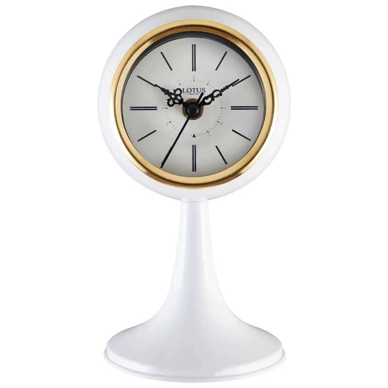 ساعت رومیزی لوتوس مدل TC-805-WH-SAN GABRIEL