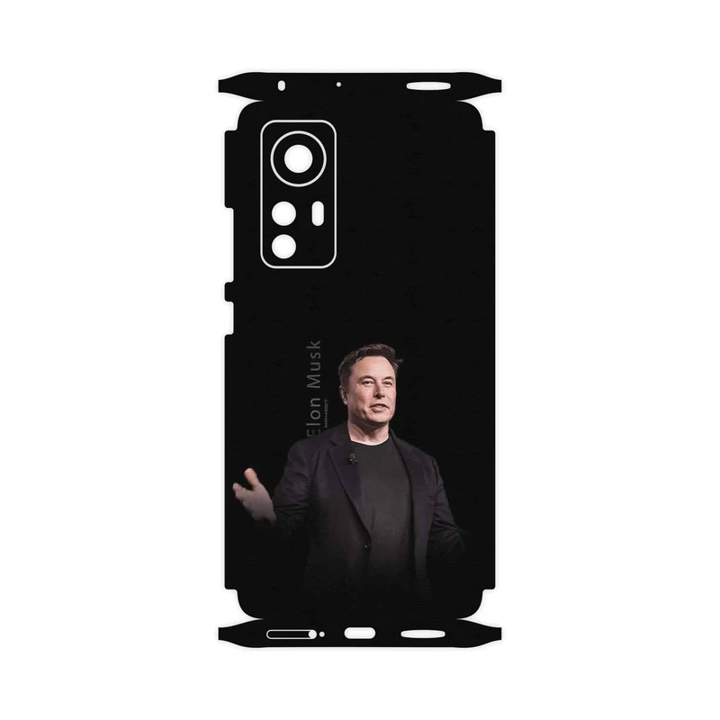 برچسب پوششی ماهوت مدل Elon_Musk-FullSkin مناسب برای گوشی موبایل شیائومی 12X