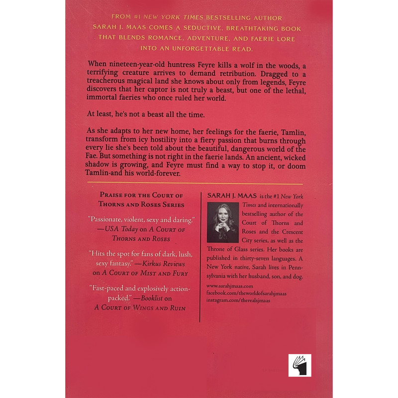 کتاب 1 A court of thorns and roses اثر Sarah J Maas انتشارات معیار علم