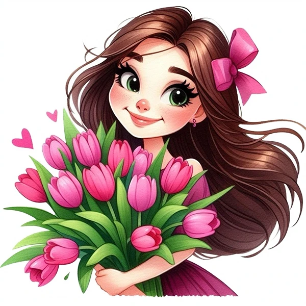 استیکر پارچه و لباس پاد آفرین طرح دختر کد 5340