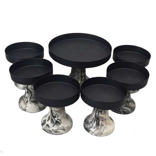 ست استند سرو و پذیرایی 7 پارچه آس مدل لیانا کد 23716