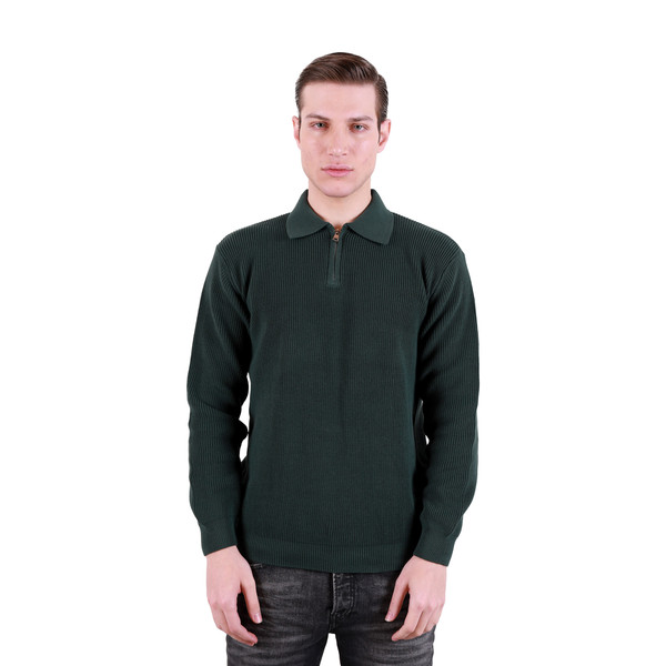 پلیور مردانه پاتن جامه مدل نیم زیپ 304021030033999