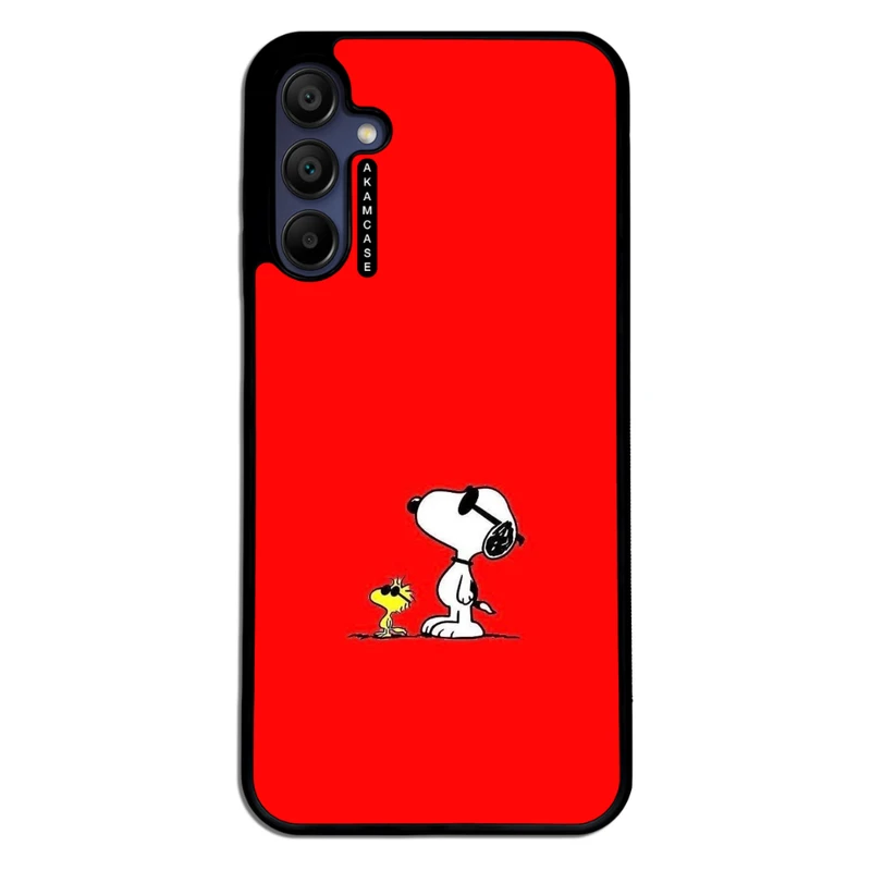 کاور آکام مدل AMC-WSGA15-SNOOPY-40 مناسب برای گوشی موبایل سامسونگ Galaxy A15
