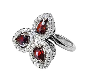 انگشتر نقره زنانه مدل 100194