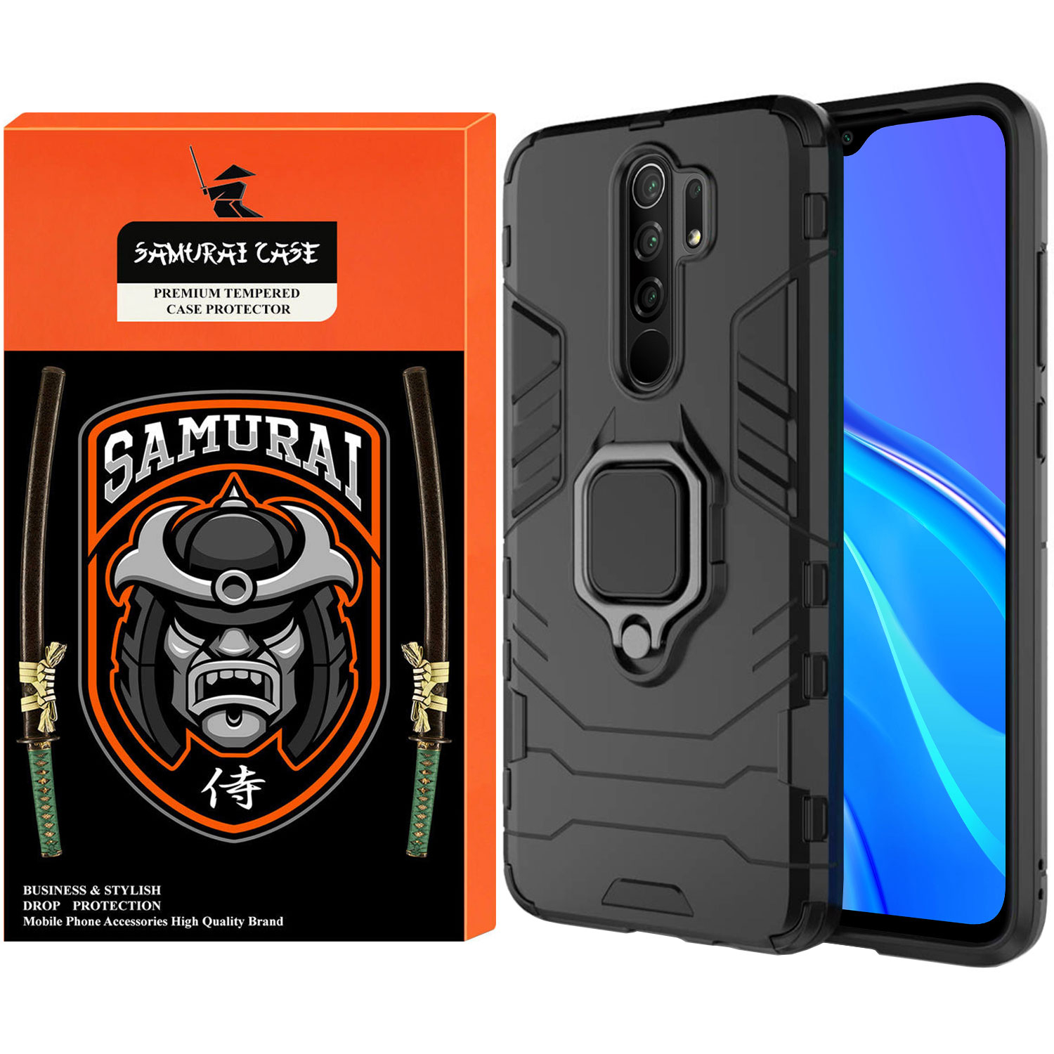 کاور سامورایی مدل ARC مناسب برای گوشی موبایل شیائومی Redmi 9