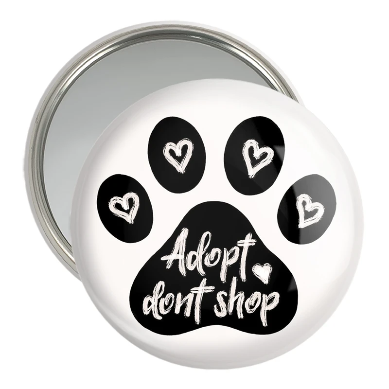 آینه جیبی خندالو مدل حمایت از حیوانات کد 27382