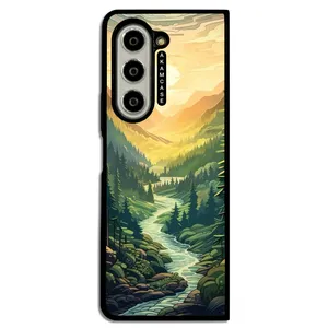 AKAM AMC-WSGZFOLD5-NATURE-4 Cover For Samsung Galaxy Z Fold 5