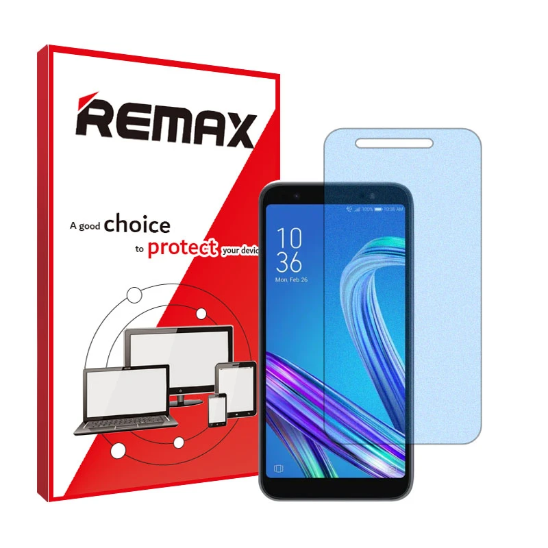 محافظ صفحه نمایش مات ضداشعه آبی ریمکس مدل Resistant مناسب برای گوشی موبایل ایسوس ZenFone Live (L1) ZA550KL