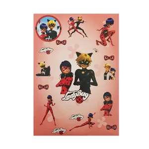 برچسب مدل دختر کفشدوزکی کد 04