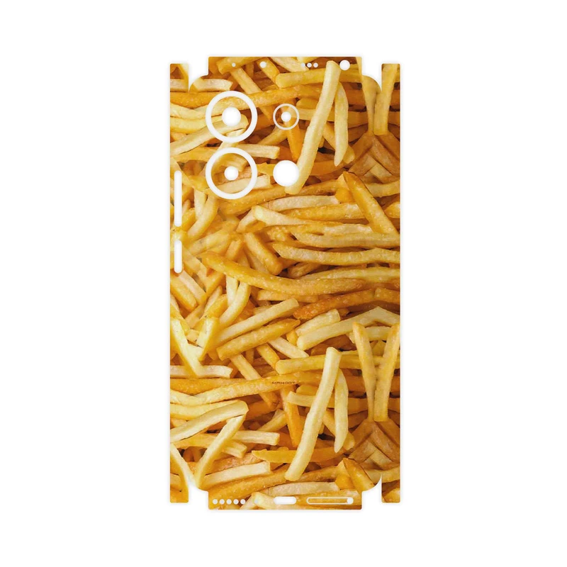برچسب پوششی ماهوت مدل French fries-FullSkin مناسب برای گوشی موبایل شیائومی Redmi Note 13 4G