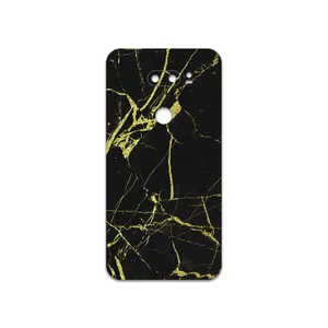 MAHOOT  Graphite-Gold-Marble Cover Sticker for LG V30