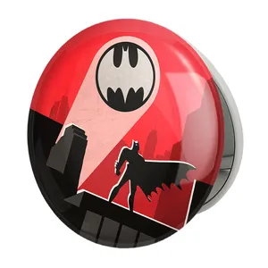 آینه جیبی خندالو طرح بتمن Batman مدل تاشو کد 24268 