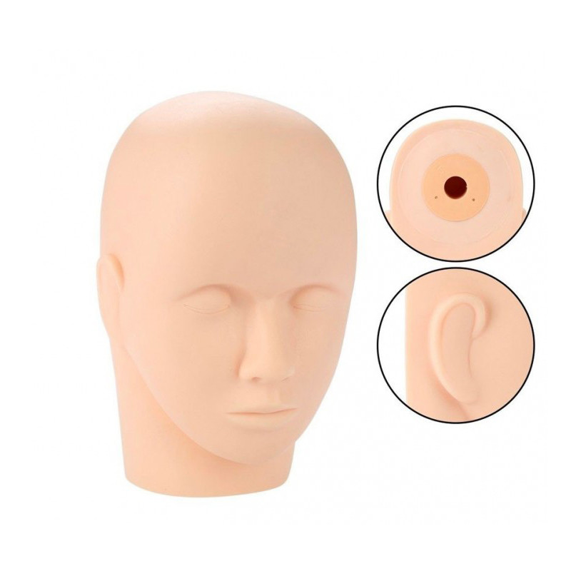 مانکن تمرینی کاشت مژه مدل 001