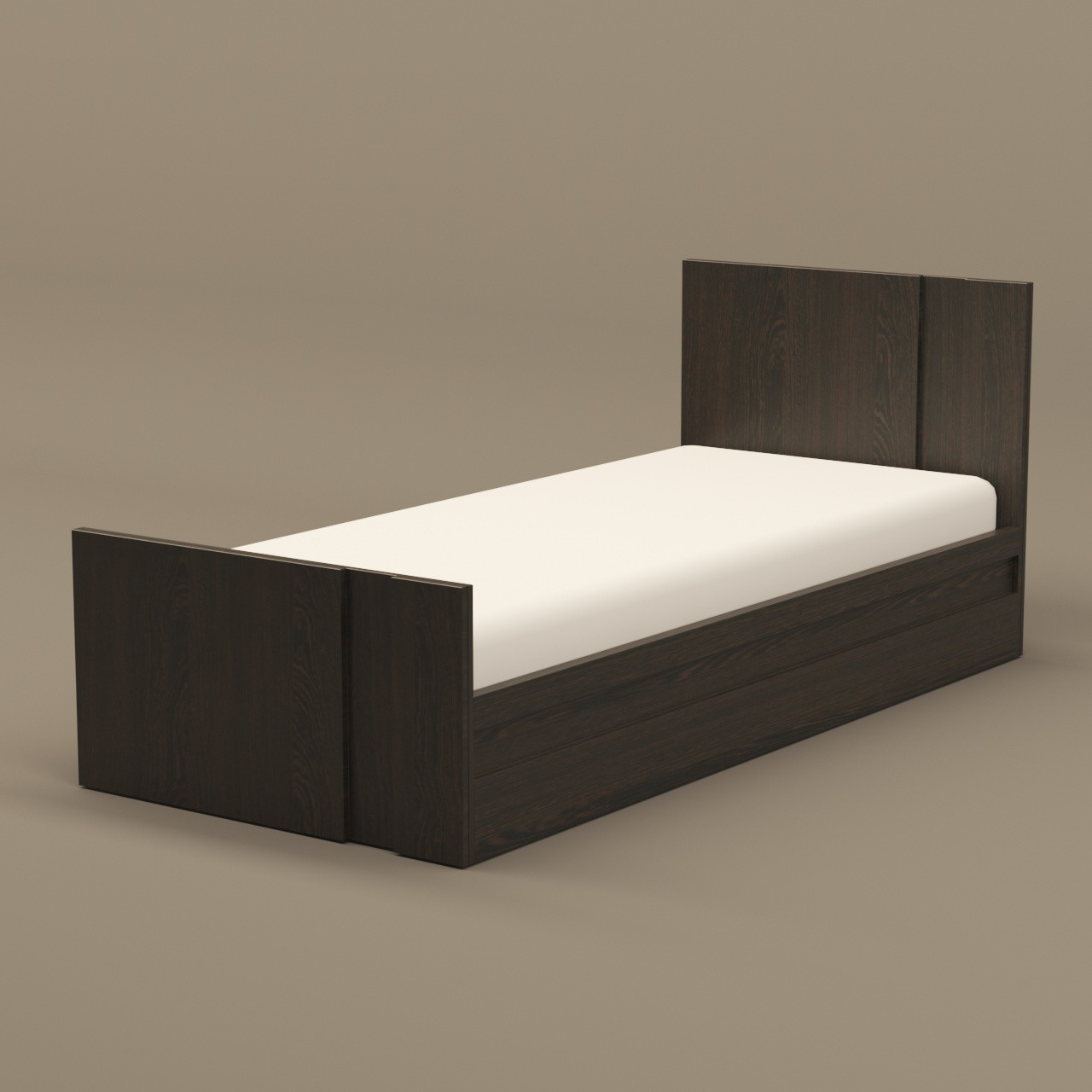 تخت خواب یکنفره اعیان مدل FH318 سایز 90x200 سانتی متر تخت خواب یکنفره اعیان مدل FH318 سایز 90x200 سانتی متر