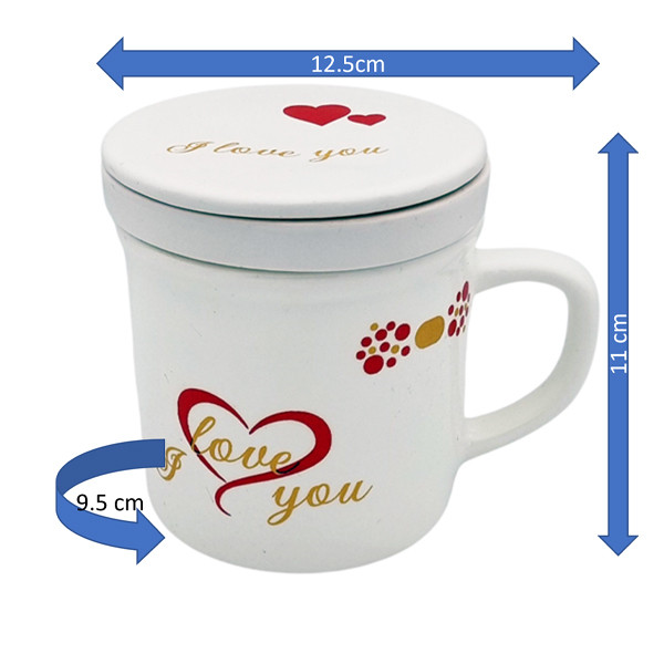 لیوان دمنوش ساز مدل نرگس کد 18185xiloveyou