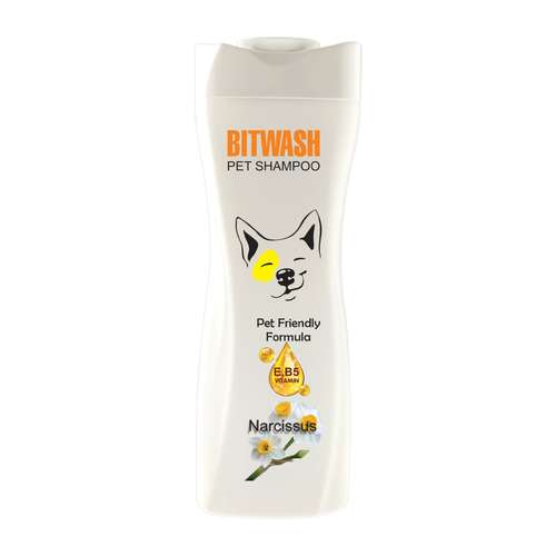 شامپو سگ و گربه بیت واش مدل گل نرگس حجم 600 میلی لیتر