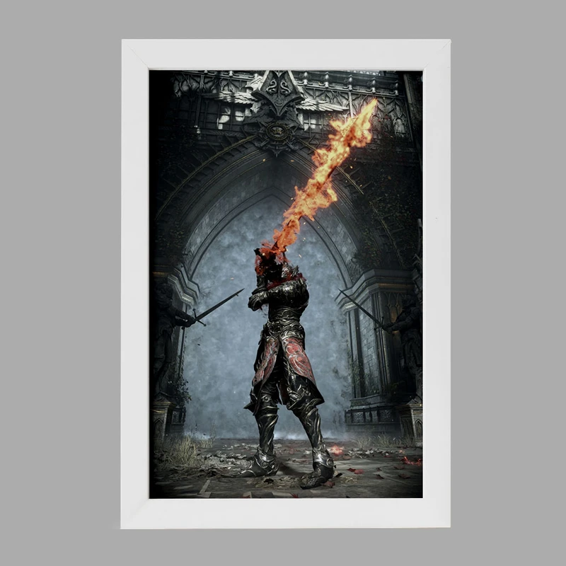 تابلو خندالو مدل بازی ارواح شیطانی Demon's Souls کد 28662